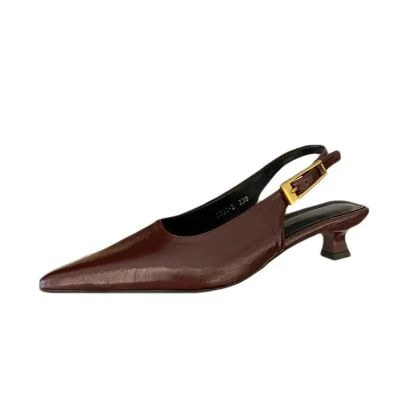 Side view of Celina Pumps