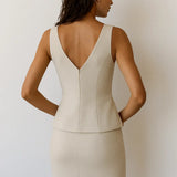 Back view of Celine Top