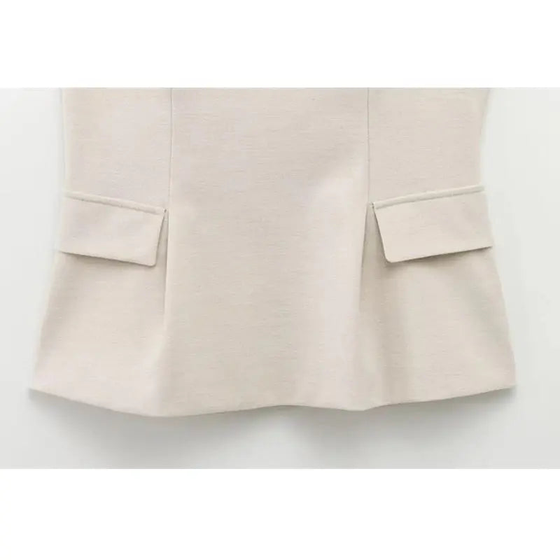 Close-up detail of Celine Top, fabric detail