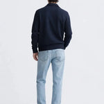Back view of Cesare Full Zip Sweater