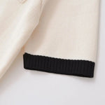 Close-up detail of Chanelle Top, fabric detail