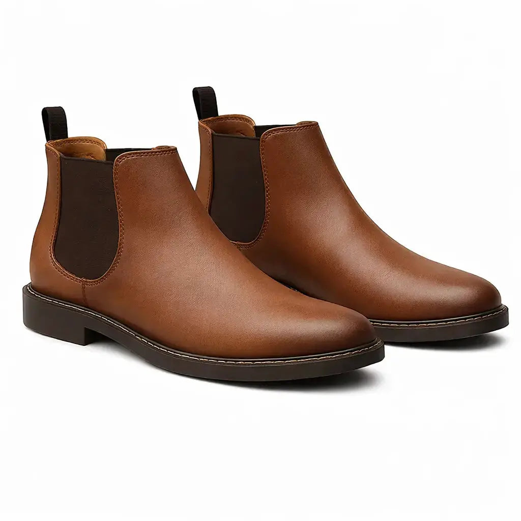 Three-quarter view of Chelsea Boots