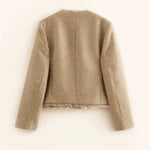 Back view of Chic Tweed Jacket