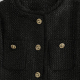 Front view of Chic Tweed Jacket, alternate view
