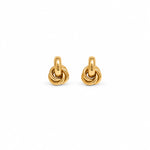 Front view of Chunky Hoop Earrings