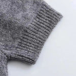 Close-up detail of Cinder Cardigan, hardware detail