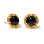 Front view of Clarendon Pearls Earrings, alternate view