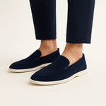 Classic low Loafers shown in a lifestyle setting, alternate view
