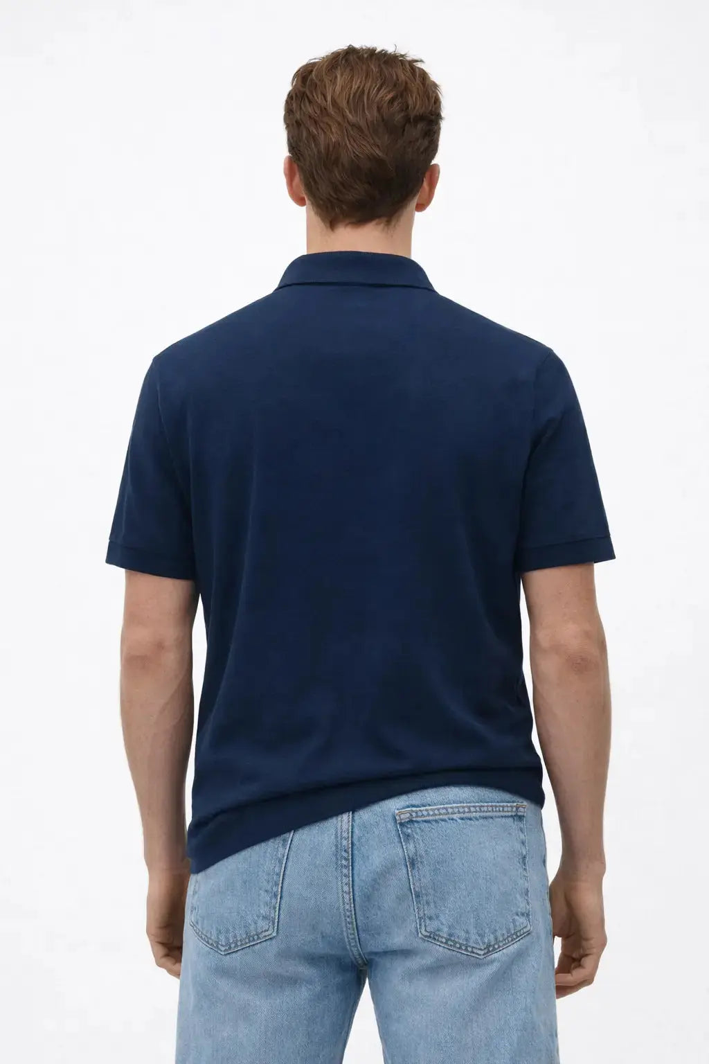 Back view of Classic Polo Shirt