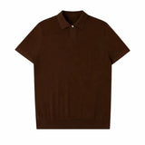 Front view of Coffee Classic Polo Shirt
