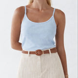 Close-up detail of Coastal shorts, hardware detail