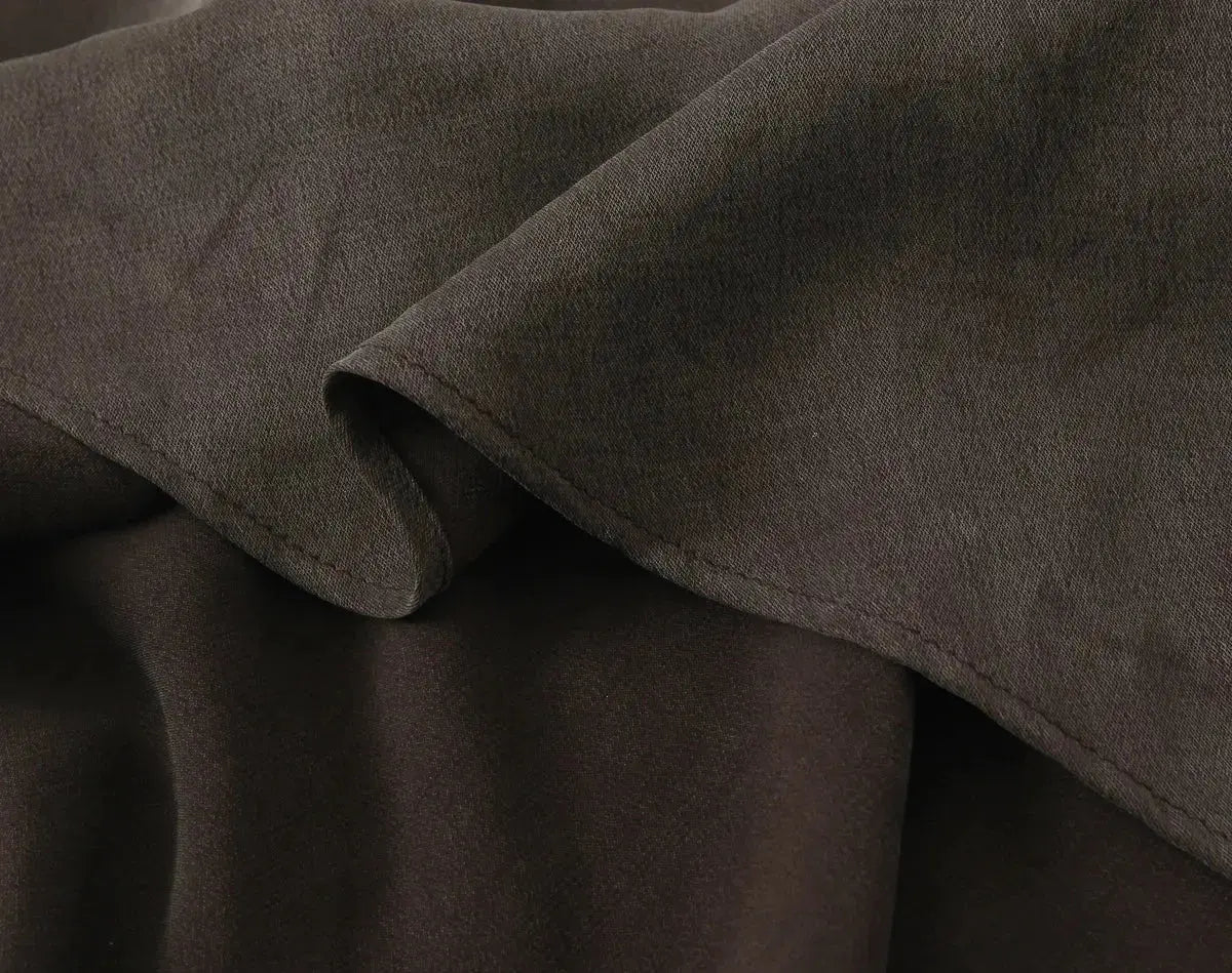 Close-up detail of Cocoa Dress, hardware detail