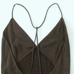 Close-up detail of Cocoa Dress