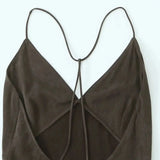 Close-up detail of Cocoa Dress