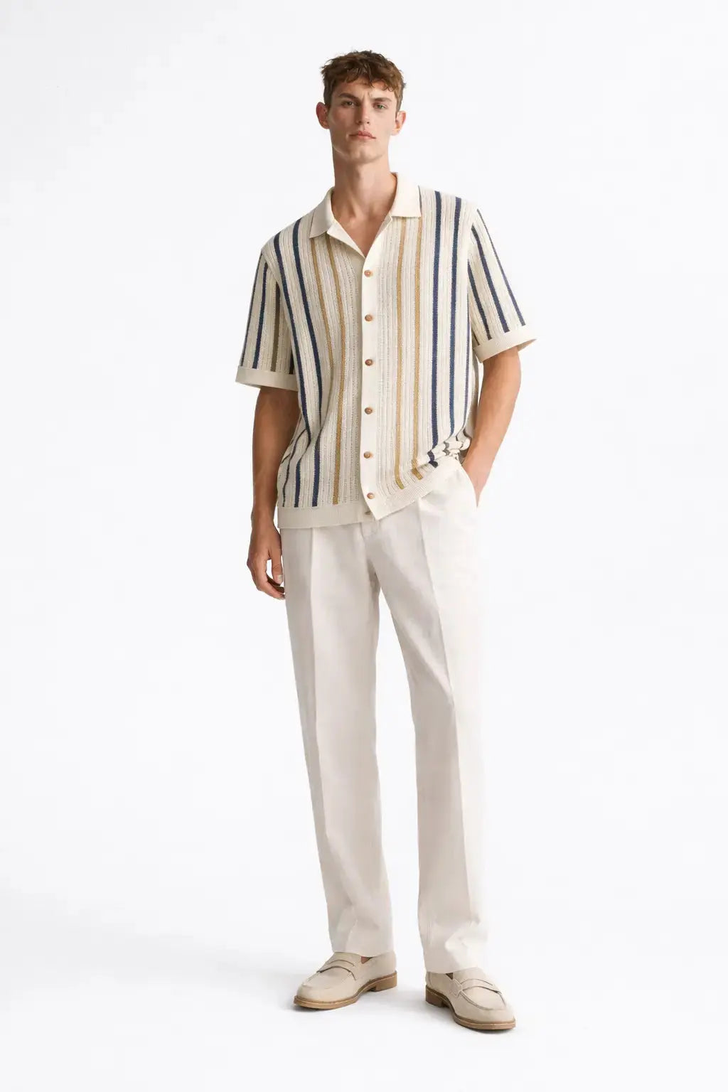 Coral Bay Shirt shown in a lifestyle setting