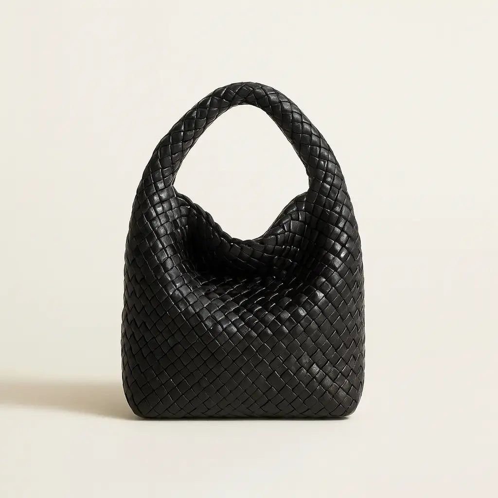 Front view of Black Cordeo Bag