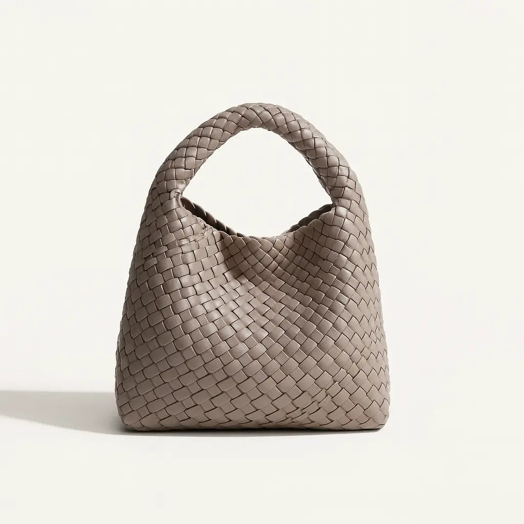 Front view of Greige Cordeo Bag