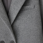 Close-up detail of Corvelle Coat