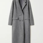 Front view of Grey Corvelle Coat
