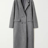Front view of Grey Corvelle Coat