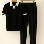 Front view of Black Côte d’Azur Set