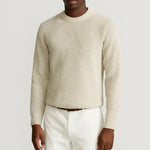 Cotton Knit Sweater shown in a lifestyle setting