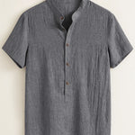 Front view of Dominica - Short-Sleeved Set, alternate view