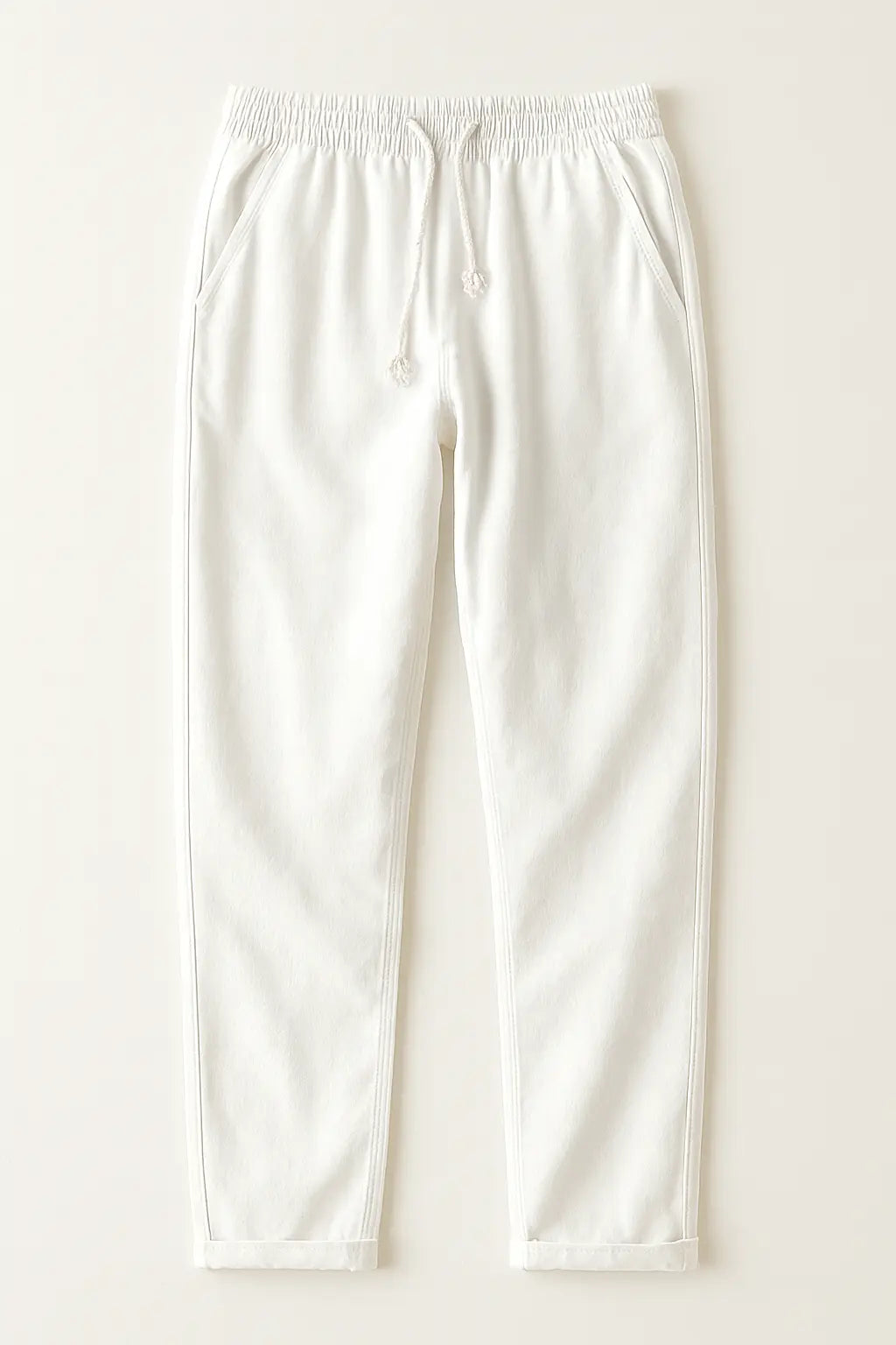 Front view of Dominica - Short-Sleeved Set, close up