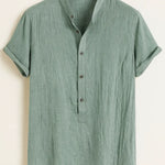 Front view of Dominica - Short-Sleeved Set, full view
