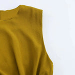 Close-up detail of Donna d'Alba Dress, fabric detail