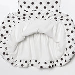 Open Dotty Dream Dress showing the interior