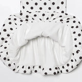 Open Dotty Dream Dress showing the interior