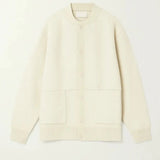 Front view of Beige Drovian Jacket