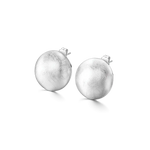 Front view of Elara Ovals Earrings, alternate view