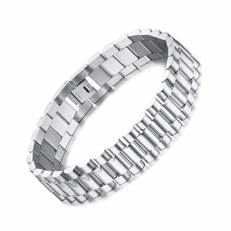 Front view of Elegant Bracelet - Titanium Steel, alternate view