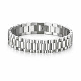 Front view of Elegant Bracelet - Titanium Steel