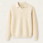 Front view of Apricot Elegant Polo