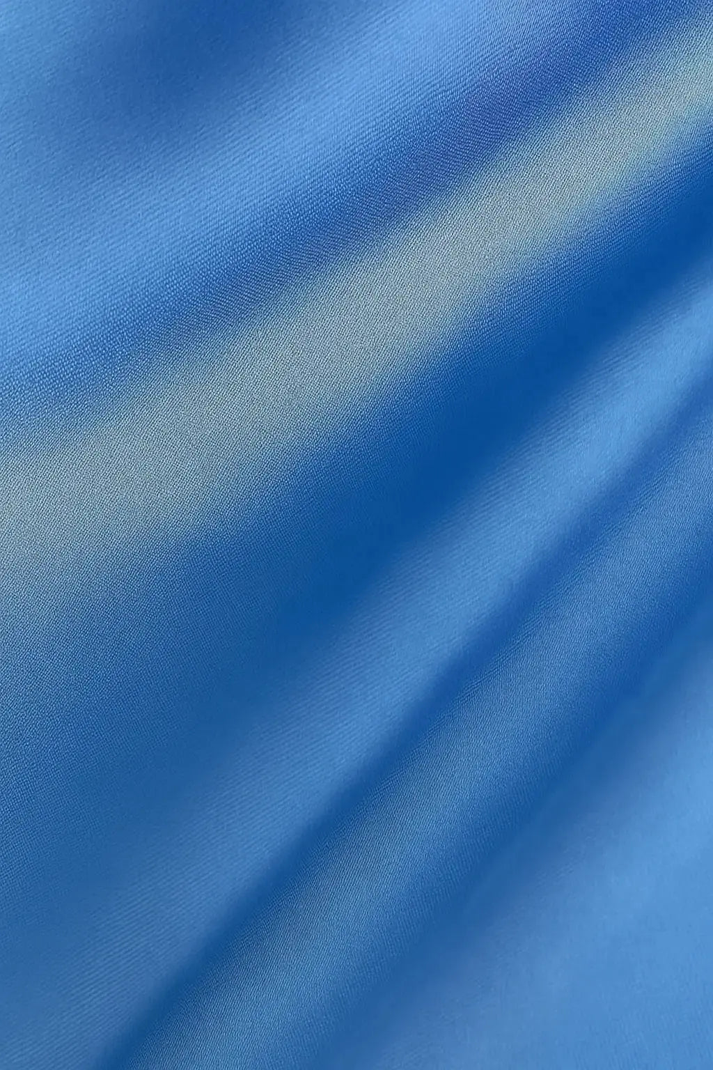Close-up detail of Elegant Satin Blouse, fabric detail