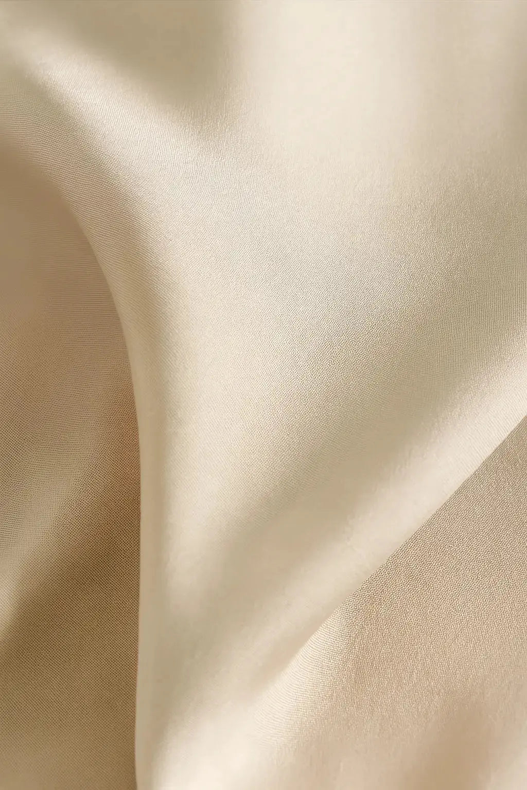 Close-up detail of Elegant Satin Blouse, hardware detail