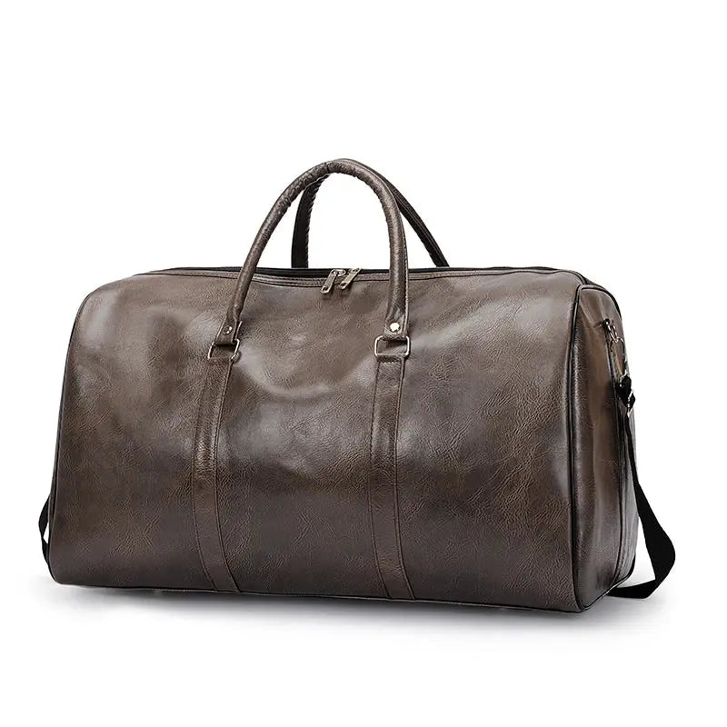 Front view of Coffee Ellwood Brief Bag