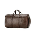 Front view of Latte Ellwood Brief Bag