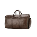 Front view of Latte Ellwood Brief Bag