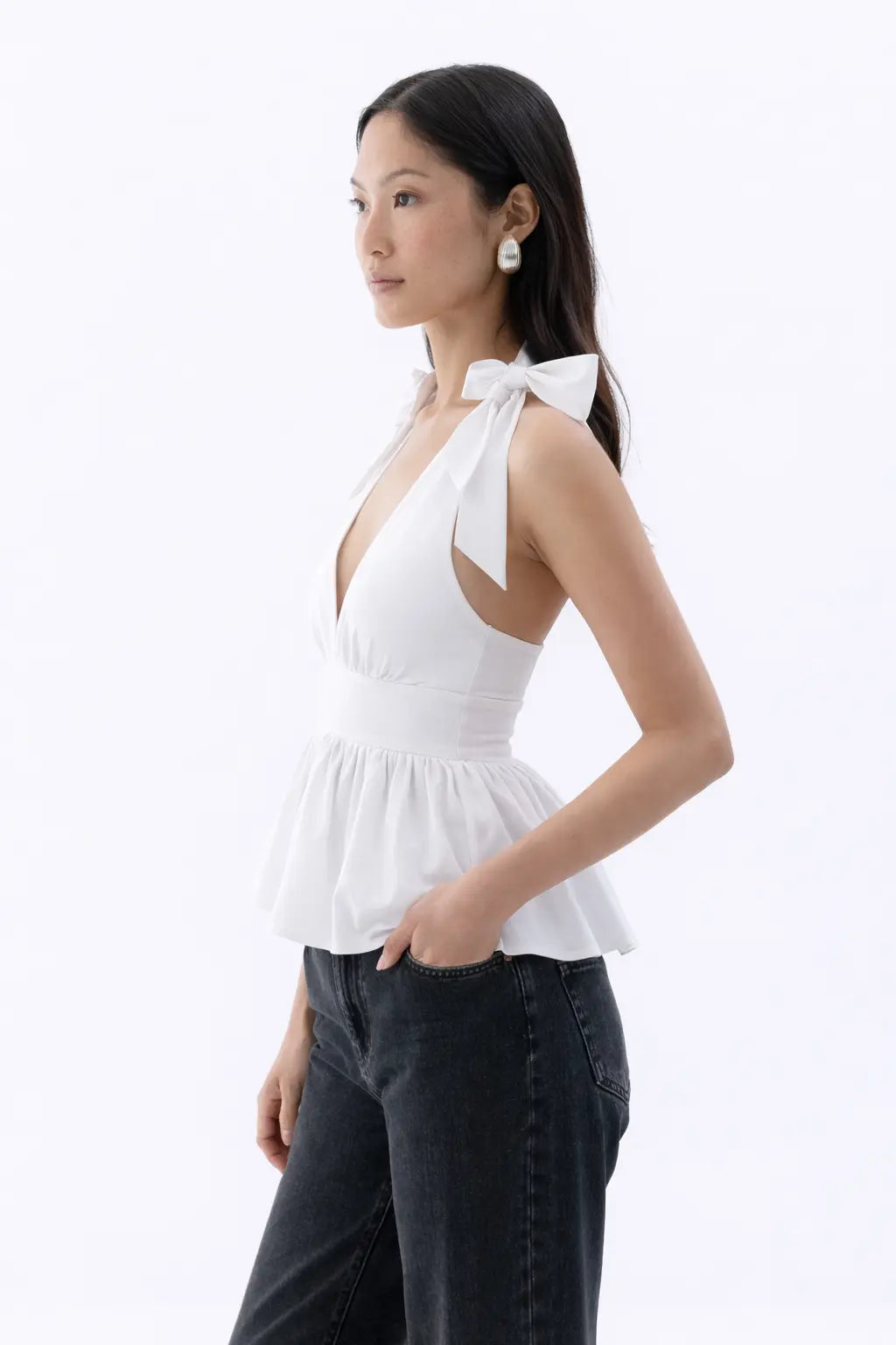 Side view of Élodie topp