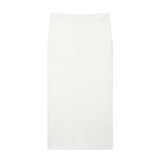 Front view of White skirt Elowen Knit Set