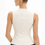 Back view of Elvira Knit Top
