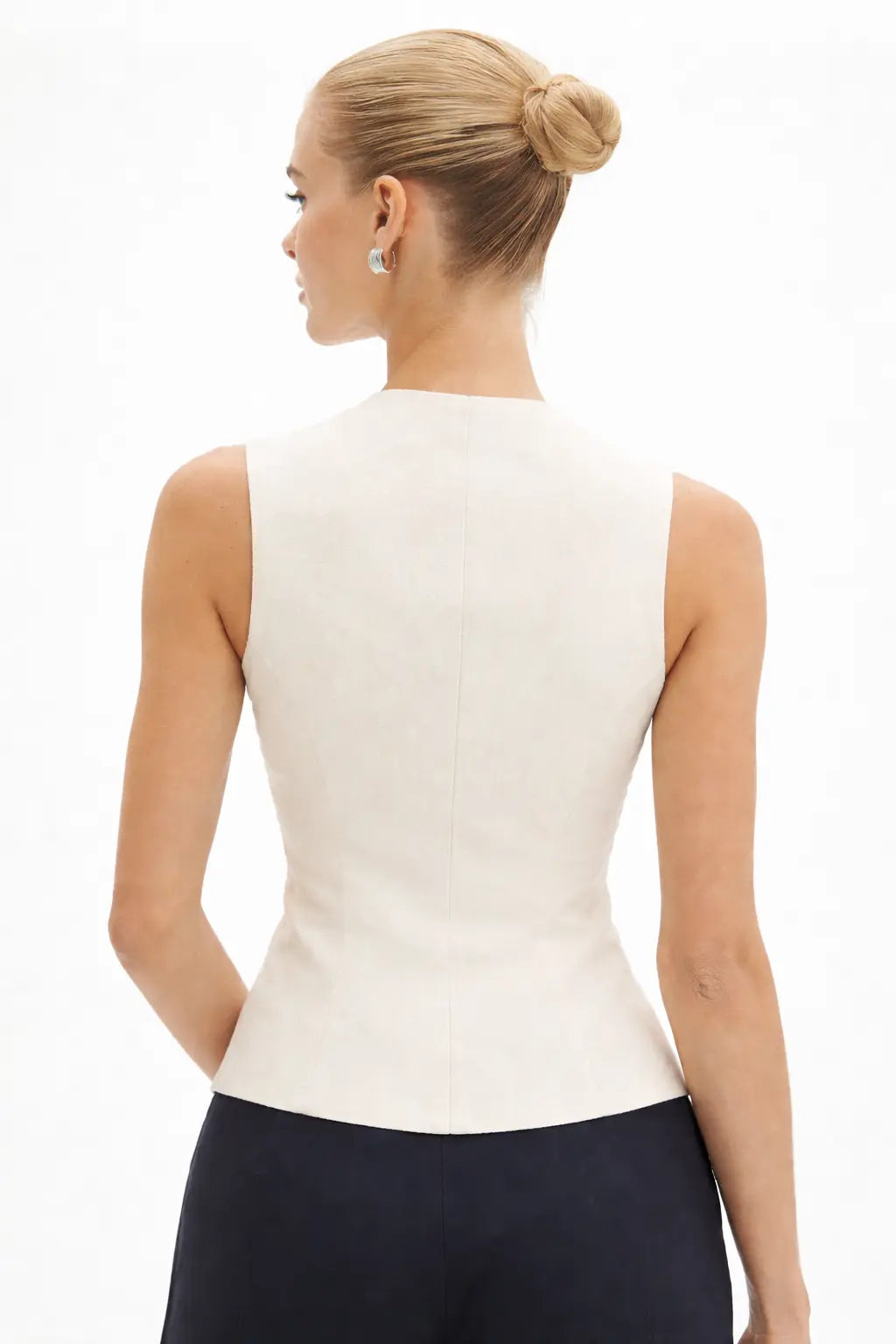 Back view of Elvira Knit Top