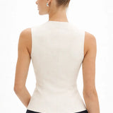 Back view of Elvira Knit Top