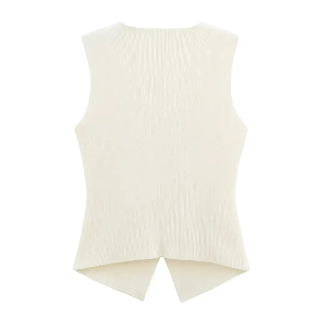 Front view of Elvira Knit Top