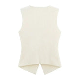 Front view of Elvira Knit Top