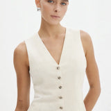 Elvira Knit Top shown in a lifestyle setting